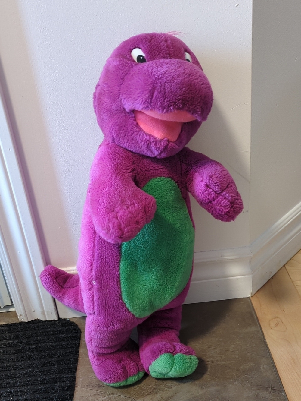 Vintage Barney Plush Toy
